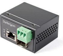 Adapter AV StarTech PoE + Industrial Media Converter 30W - Copper media converter - Single-/multimode fiber to copper - Gigabit Ethernet - Mini/compact size - IP-30/ -40°C do 75°C (IMC1GSFP30W) - Konwerter mediów - 1GbE - 1000Base-SX, 10 IMC1GSFP30W