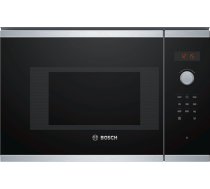 Bosch Serie 4 BFL523MS0 microwave Built-in Solo microwave 20 L 800 W Black, Stainless steel BFL523MS0