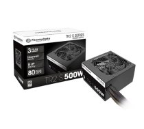 Zasilacz TR2 S Black 500W (80+ 230V EU, 2xPEG, 120mm, Single Rail) PS-TRS-0500NPCWEU-2