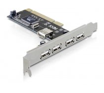 Tīkla karte Logilink 4+1 USB 2.0 PCI PC0028