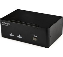 Switch StarTech 2 Port DisplayPort Dual Monitor KVM Switch - DisplayPort KVM - 4K 60 Hz - KVM-/Audio-/USB-Switch - 2 x KVM/Audio/USB - 1 local user - Desktop - AC 120/230 V/DC 12 V - for P/N: SVA12M2NEUA, SVA12M5NA SV231DPDDUA2