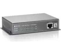 Level One LevelOne GEP-0521 tīkla pārslēgs Nepārvaldīts Gigabit Ethernet (10/100/1000) Power over Ethernet (PoE) Pelēks GEP-0521