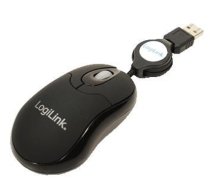 Logilink Maus USB Mini optisch 800dpi m. Kabeleinzug ID0016