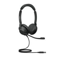 Jabra Evolve2 30 MS Stereo Wired Headset, USB-A, Black 23089-999-979