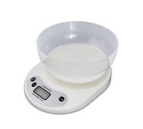 Esperanza EKS007 Kitchen Scale with Bowl / white EKS007