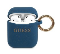 Guess - AirPods Silicone Case Blue GUACCSILGLBL