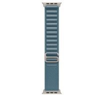 Apple Watch Ultra 3 GPS + Cellular 49mm Natural Titanium Case with Light Blue Alpine Loop - Medium | Apple MEWM4ET/A