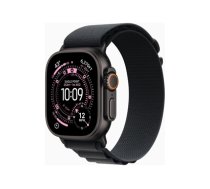 Apple Watch Ultra 3 GPS + Cellular 49mm Black Titanium Case with Black Alpine Loop - Large | Apple MF0X4ET/A