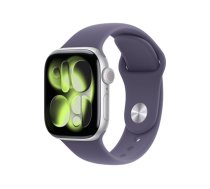 Apple Watch Series 11 GPS 42mm Silver Aluminium Case with Purple Fog Sport Band - S/M | Apple MEU64ET/A