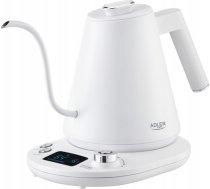 Adler | Kettle | AD 1349w | Electric | 1100 W | 1 L | Stainless Steel | 360° rotational base | White AD 1349w