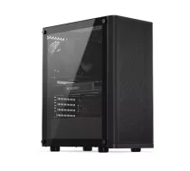 Case|ENDORFY|Ventum 200 Air|MicroTower|Case product features Transparent panel|Not included|ATX|MicroATX|MiniITX|Colour Black|EY2A002 EY2A002