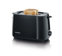 Severin Toaster 2 Slice black Schwarz AT 2287 (AT 2287) AT 2287