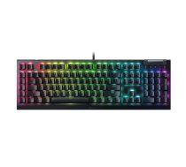 Razer | Mechanical Gaming Keyboard | BlackWidow V4 X | Mechanical Gaming Keyboard | Wired | US | Yellow Mechanical Switches (Linear) | Black RZ03-04701800-R3M1