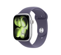 Apple Watch Series 11 GPS 46mm Silver Aluminium Case with Purple Fog Sport Band - S/M | Apple MEV94ET/A