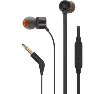 Austiņas JBL TUNE T110 Black JBLT110BLKE