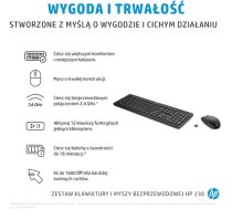 Klawiatura + mysz HP 230 Wireless Mouse and 230 Wireless Mouse and