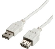 Secomp USB 2.0 Cable, Type A-A, M - F, 0.8m S3111