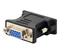 Gembird DVI – VGA Black A-DVI-VGA-BK