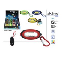 Lukturītis LED breloks 7 cm 3 režīmi dažādas krāsas CB13731