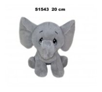 Plīša zilonis 20 cm (S1543) 157836