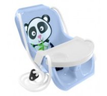 Bērnu šūpolītes Panda ar galdiņu 39x33,5x33,5 cm maks. 25 kg 12606