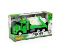 Auto PROFI inerciāls konteineru transportlīdzeklis (ar gaismu un skaņu) 30 cm PL86259