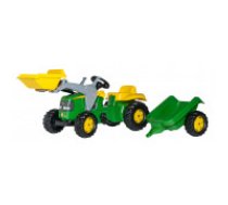 Pedāļu traktors ar kausu  un piekabi John Deere  (2,5-5 gadiem) Vācija 023110