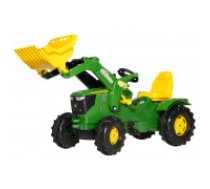 Traktors ar pedāļiem ar kausu rollyFarmtrac John Deere 6210R (3 - 8 gadiem ) Vācija 611096