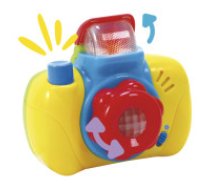 Muzikāla rotaļlieta Fotoaparāts ar skaņu un gaismu CB42517