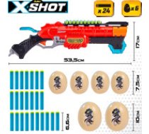 Pistole ar 24 porol. šautriņam, 6 olam līdz 27 m X-Shot Dino Attack ZURU 8 g+ CB46560