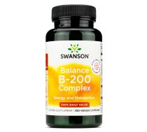 Swanson - Balance Vitamin B-200 Complex - 100 caps