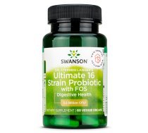 Swanson - Ultimate 16 Strain Probiotic with FOS - 60 caps