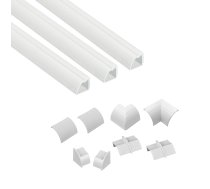 D-LINE Trunking Kit 22x22mm 1.0m 3x Cable Duct/Accessories (2222W-1MKIT)
