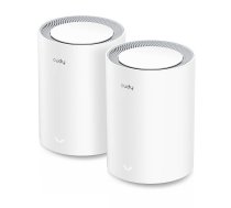 Cudy Mesh Solution M3000 2-pack AX3000 Gigabit Wi-Fi 6 2.5G White (M3000(2-pack) V2.0)