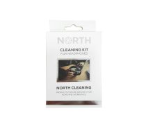 NORTH Cleaning Kit for Headphones 2x 30ml cleaning liquid, Brush and cloth (RE02604)