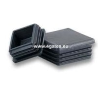 Plastmasas korķi caurulēm 10x10 (500gb) - Krāsa: RAL 9005 Melns