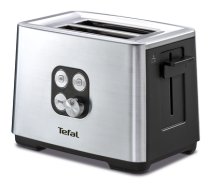 TEFAL TT420D tosteris Equinox, 900W, melns / nerūsējošā tērauda