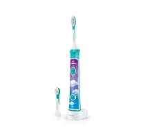 PHILIPS SONICARE Sonicare zobu birste bД“rniem 3+ ar bluetooth un 8 mainДЃmiem dizainiem, zils HX6322/04