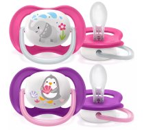 Philips Avent māneklītis Ultra Air Animals, 6-18M (2 gab), meitenēm SCF080/08