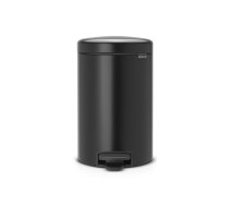 BRABANTIA atkritumu tvertne ar pedāli NewIcon, 12 l, Matt Black 113741