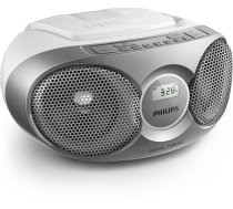 Akcija! PHILIPS AZ215S/12 CD magnetola (sudraba)