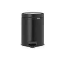 BRABANTIA atkritumu tvertne ar pedāli NewIcon, 5 l, Matt Black 112928