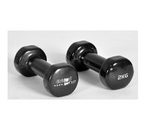 CHRISTOPEIT SPORT CHRISTOPEIT SPORT vinila hanteles – Beauty Bells 2x2kg (pāris)
