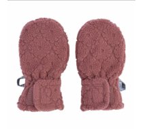 Lodger Mittens Folklore Fleece bērnu cimdiņi, Rosewood, 0-12m MTF 625_0-12