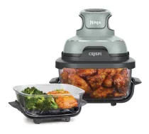 Ninja CRISPi portatīvais karstā gaisa friteris 4-in-1, 1700 W, 3.8 L, zaļš FN101EUSG