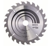 Griešanas disks kokam Bosch OPTILINE WOOD; 235x2,8x30,0 mm; Z24; 15°