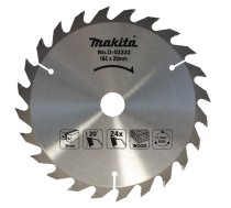 Griešanas disks kokam Makita; 165x20,0 mm; Z24; 20°