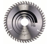 Griešanas disks kokam Bosch OPTILINE WOOD; 165x2,6x30,0 mm; Z48; 15°