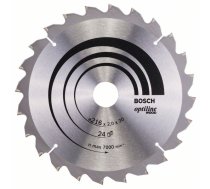Griešanas disks kokam Bosch OPTILINE WOOD; 216x2x30,0 mm; Z24; -5°