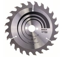 Griešanas disks kokam Bosch OPTILINE WOOD; 160x1,8x20,0 mm; Z24; 15°